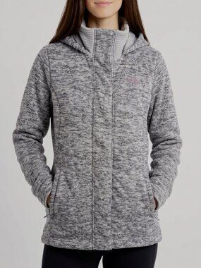 Ladies The North Face Hooded Fleece Jacket